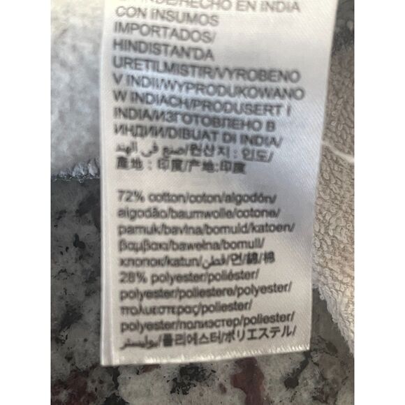 Calvin Klein Soft Touch Fleece Vintage Front Zip Logo Sweatshirt Streetwear SZ L - Picture 4 of 9